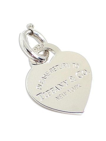 Tiffany & Co. TIFFANY & Co. 925 Return to Heart Tag Charm Pendant Top (view 2)