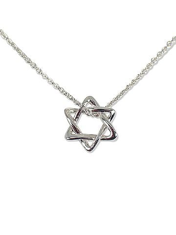 Tiffany & Co. TIFFANY & Co. 925 Star of David Pendant Necklace (view 2)