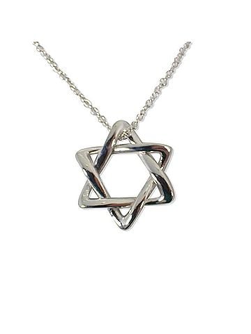 Tiffany & Co. TIFFANY & Co. 925 Star of David Pendant Necklace (view 2)