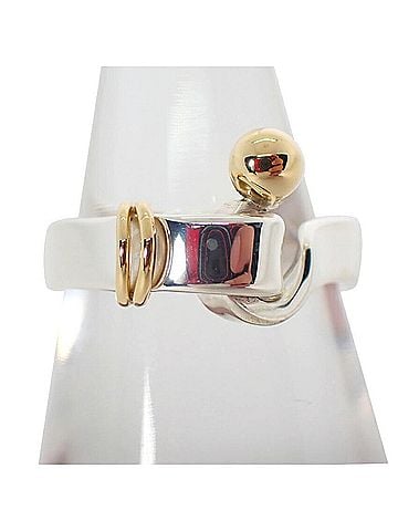 Tiffany & Co. TIFFANY & Co. 925 750 Hook-Eye Ring (view 2)