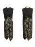 Tahari 100% Polyester Floral Black Green Blue Orange Casual Dress Size 10 - photo 4