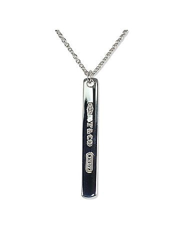 Tiffany & Co. TIFFANY & Co. 925 1837 Bar Pendant Necklace (view 2)