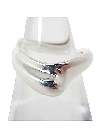 Tiffany & Co. TIFFANY & Co. 925 Curved Wave Ring (view 2)