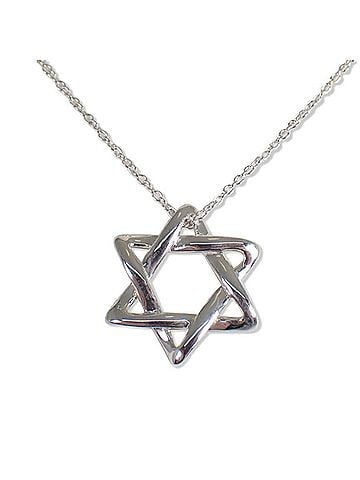 Tiffany & Co. TIFFANY & Co. 925 Star of David Pendant Necklace (view 1)
