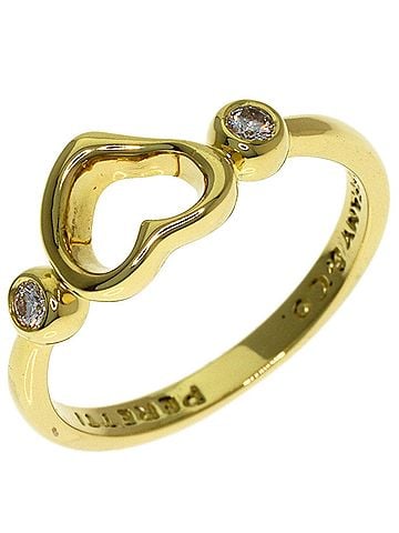 Tiffany & Co. Tiffany & Co. Open Heart Diamond Ring, 18K Yellow Gold, Women's. (view 2)