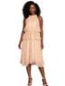 Sam Edelman 100% Polyester Animal Print Multi Color Casual Dress Size 12 - photo 1