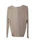 Theory 100% Wool Tan Ivory Pullover Sweater Size P (petite) - photo 2