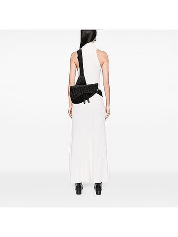 Dior Oblique Canvas Saddle Crossbody (view 2)