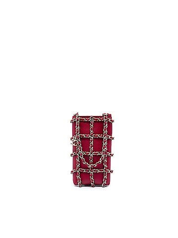 Chanel Lambskin Tech Me Out Clutch With Chain (view 1)