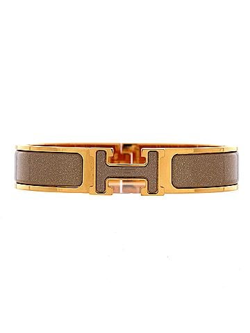 Hermès Clic Clac H Bracelet Glitter Enamel Narrow (view 1)