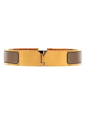 Hermès Clic Clac H Bracelet Glitter Enamel Narrow (view 2)