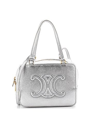 Céline Cuir Triomphe Folded Cube Bag Leather (view 1)