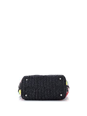 Prada Circle Tote Raffia Crochet (view 2)