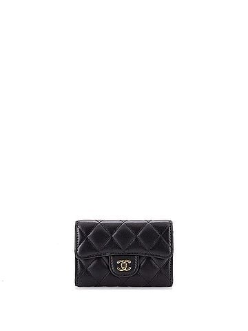 Chanel Classic Flap Card Case Quilted Lambskin (view 1)