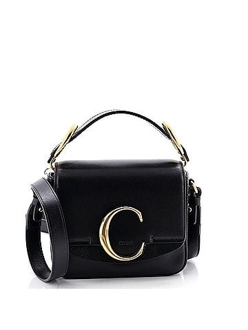 Chloé C Flap Bag Leather Mini (view 1)
