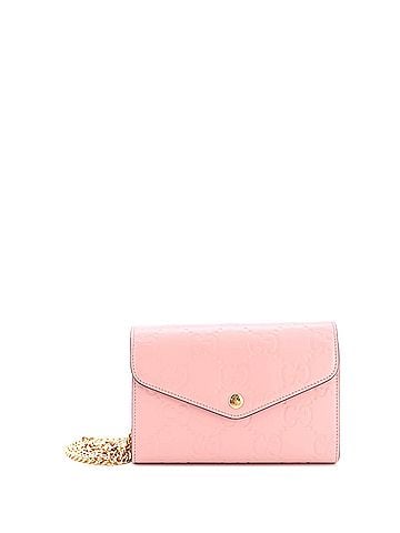 Gucci Envelope Wallet on Chain Guccissima Leather (view 1)