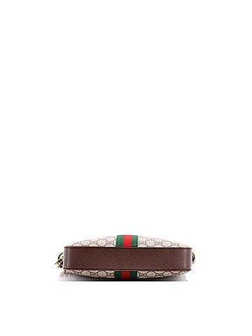 Gucci Ophidia Zip Wristlet Shoulder Bag GG Coated Canvas Small (view 2)