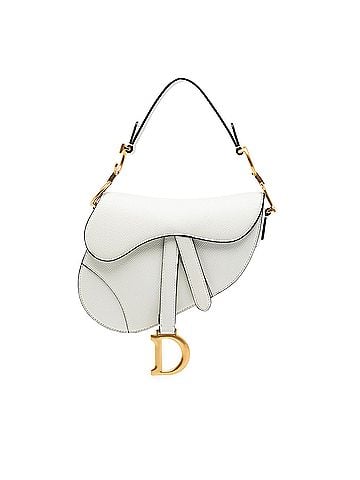 Dior Mini Grained Calfskin Saddle Bag (view 1)