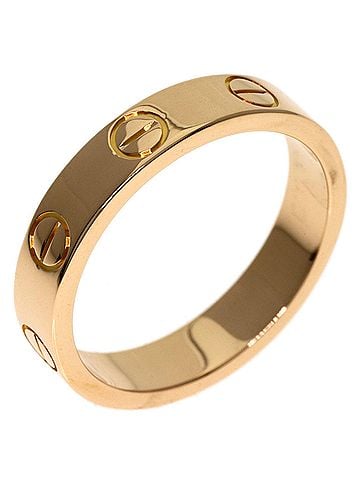 Cartier Cartier Mini Love Ring #48, 18K Pink Gold, Women's Ring, CARTIER (view 2)