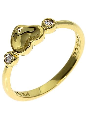 Tiffany & Co. Tiffany & Co. Closed Heart 2-Piece Diamond Ring, 18K Yellow Gold, Women's. (view 2)