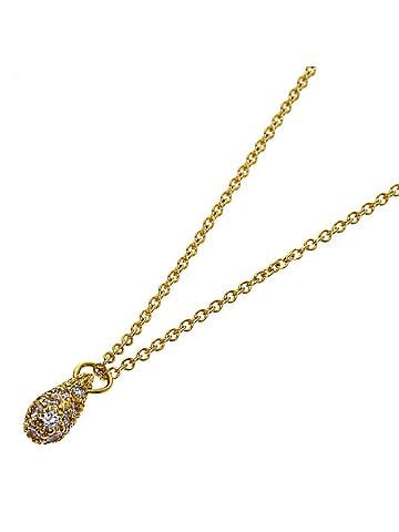Tiffany & Co. Tiffany & Co. Teardrop Diamond Necklace, 18K Yellow Gold, Women's. (view 1)