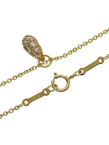 Tiffany & Co. Tiffany & Co. Teardrop Diamond Necklace, 18K Yellow Gold, Women's. (view 2)