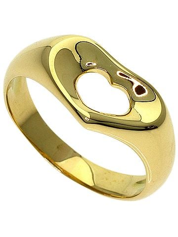 Tiffany & Co. Tiffany & Co. Open Heart Ring, 18K Yellow Gold, Women's. (view 1)