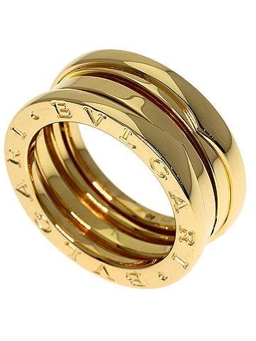 Bvlgari BVLGARI B-zero1 2-band ring #51, 18K yellow gold, women's. (view 1)