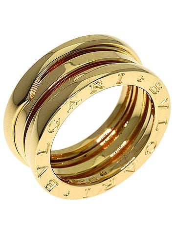 Bvlgari BVLGARI B-zero1 2-band ring #51, 18K yellow gold, women's. (view 2)