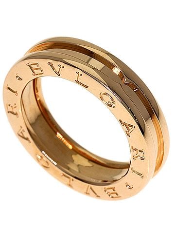 Bvlgari BVLGARI B-zero1 1-band ring, 18K pink gold, women's. (view 1)