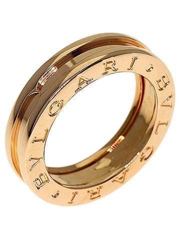 Bvlgari BVLGARI B-zero1 1-band ring, 18K pink gold, women's. (view 2)