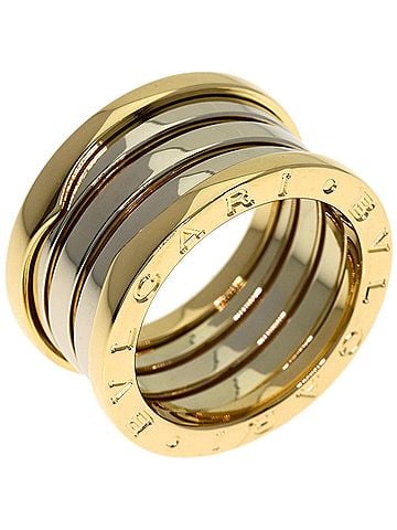 Bvlgari Bulgari B-zero1 3-band Ginza Limited Edition #51 Ring - 18K Yellow Gold/18KWG Women's BVLGARI (view 2)