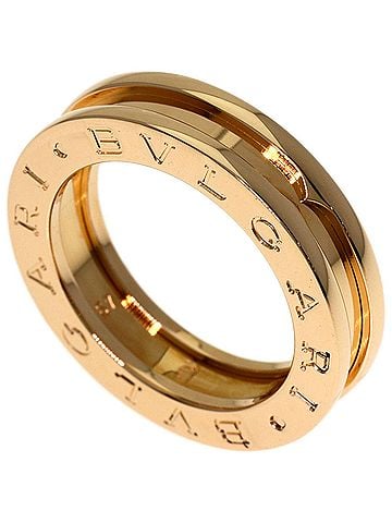 Bvlgari BVLGARI B-zero1 1-band #49 Ring, 18K Pink Gold, Women's. (view 1)