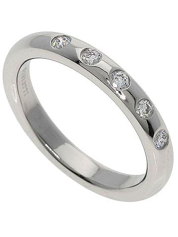 Tiffany & Co. Tiffany & Co. Stacking Band 5-Piece Diamond Ring, Platinum PT950, Women's Ring. (view 1)