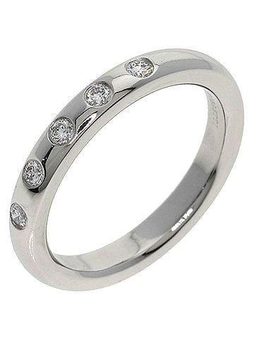 Tiffany & Co. Tiffany & Co. Stacking Band 5-Piece Diamond Ring, Platinum PT950, Women's Ring. (view 2)