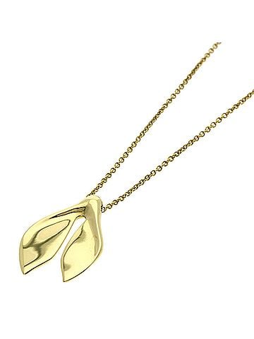 Tiffany & Co. Tiffany & Co. Whale Tail Necklace, 18K Yellow Gold, Women's. (view 1)
