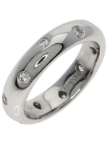 Tiffany & Co. Tiffany & Co. Dots Ring, 5-Piece Diamond Platinum PT950, Women's Ring. (view 2)