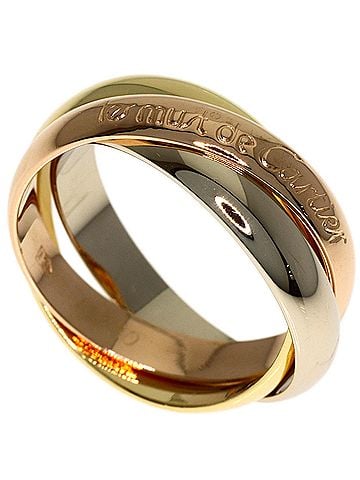 Cartier Cartier Trinity Ring - 18K Yellow Gold/18K White Pink Gold Women's CARTIER (view 1)