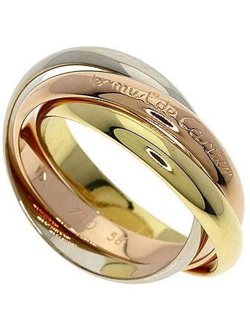 Cartier Cartier Trinity #58 Ring - 18K Yellow Gold/18K Pink White Gold Women's CARTIER (view 1)