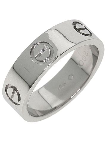 Cartier Cartier Love Ring #51, Platinum PT950, Women's Ring, CARTIER (view 2)