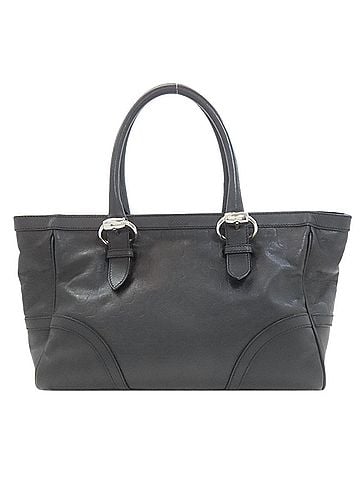 Gucci Gucci 289716 Outlet Horsebit Pattern Tote Bag Leather Women's GUCCI (view 1)