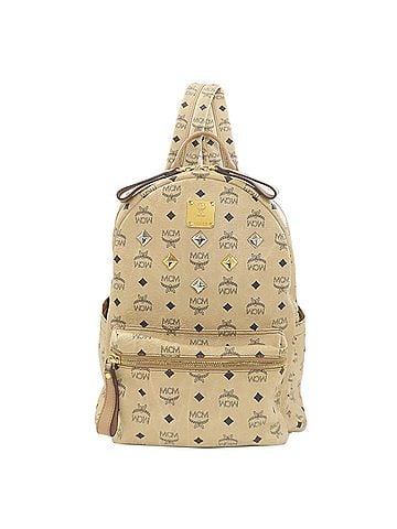MCM MCM All-over print studded backpack/bag/daypack, PVC, women's. (view 1)