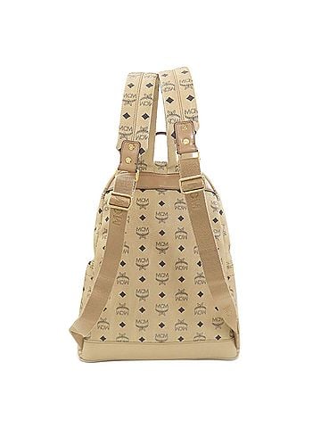 MCM MCM All-over print studded backpack/bag/daypack, PVC, women's. (view 2)