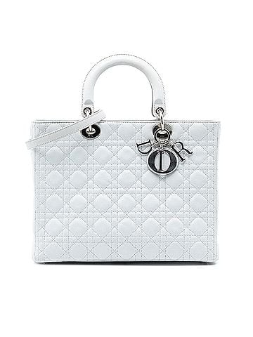 Dior Large Lambskin Cannage Lady Dior (view 1)