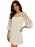 CeCe White Casual Dress Size L - photo 1