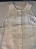 Cloth & Stone Plaid White Ivory Sleeveless Top Size XS - photo 6