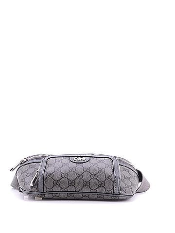 Gucci Ophidia Front Pocket Zip Belt Bag GG Coated Canvas Medium (view 2)