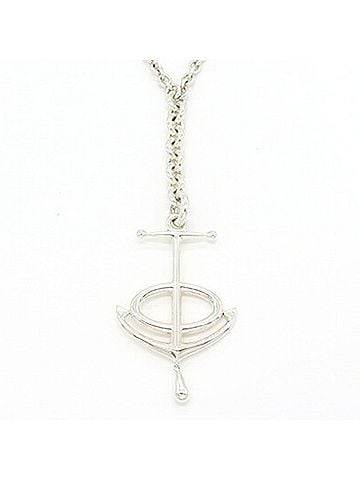 Hermès Hermes Grand Large Sterling Silver 925 Necklace Chaine d'Ancre Pendant Anchor Chain for Women (view 2)