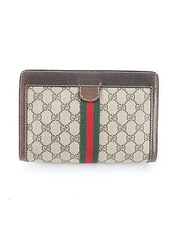 Gucci Gucci GG Supreme Sherry Line Leather Second Bag Clutch Handbag Pouch for Men (view 1)