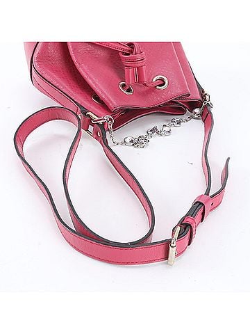 Gucci Excellent condition Gucci Diamante Bright Crossbody Drawstring Leather Shoulder Bag for Women (354229) (view 2)